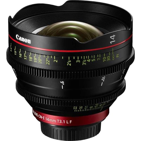 Canon CN-E 14mm T3.1 L F Cinema Prime Lens (EF Mount)