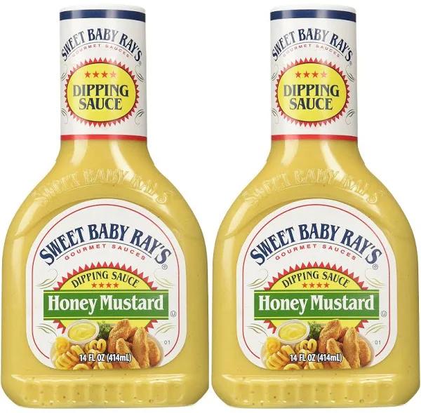 Sweet Baby Ray's Dipping Sauce, Honey Mustard , 14 oz (Pack of 2)