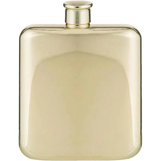 Davis & Waddell Fine Foods Raymond Hip Flask Gold 170ml