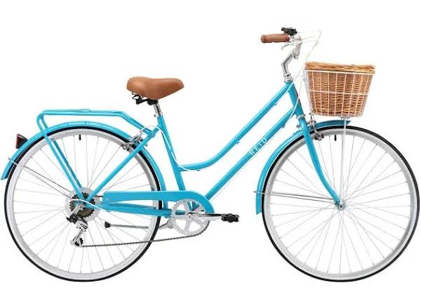 Ladies Classic Plus Vintage Bike Aqua, Aqua / M