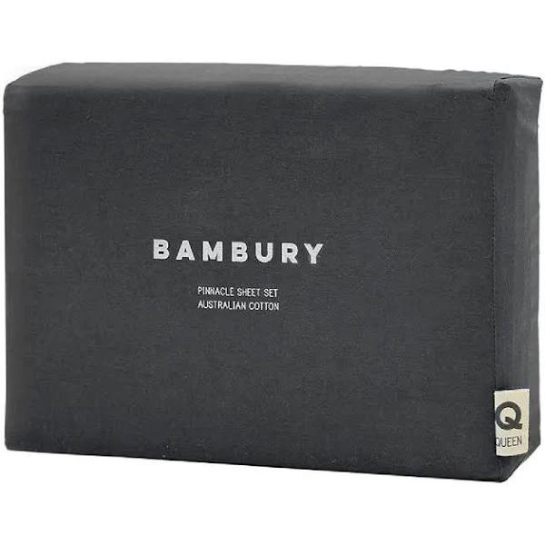 Bambury Pinnacle Sheet Set Charcoal - King Single