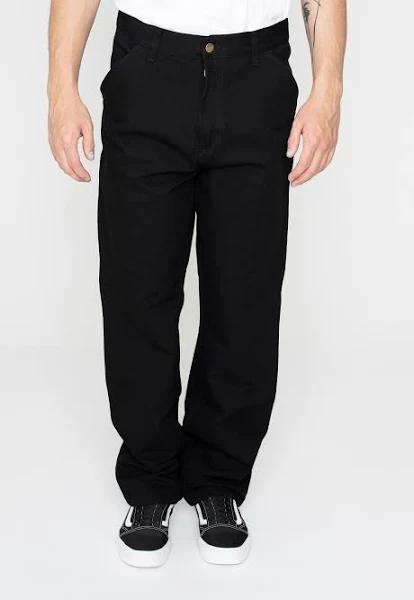 Carhartt WIP - Single Knee Rinsed Black - Pants