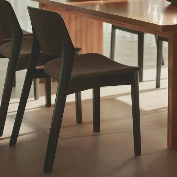 Bowral Dining Chair Black/Charcoal by Freedom