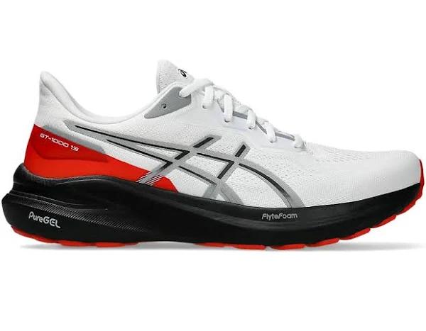 ASICS Men's GT-1000 13 - Running Shoes - White/Black 11