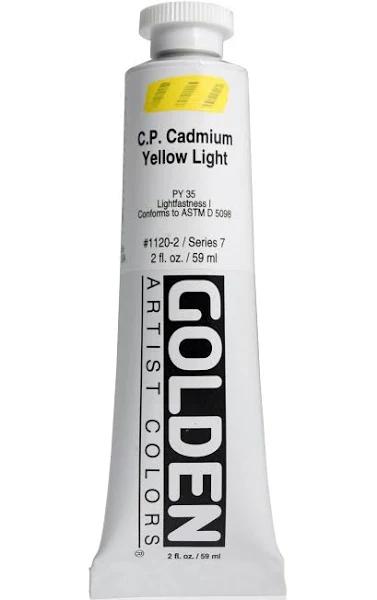 Golden Heavy Body Acrylic 59ml C.P. Cadmium Yellow Light