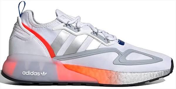 Adidas ZX 2K Boost Cloud White Silver Metallic