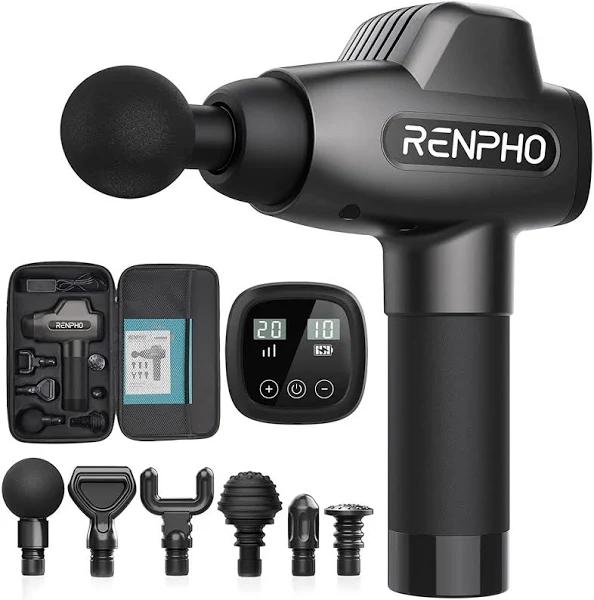 RENPHO C3 Percussion Massage Gun Deep Tissue, Professional Powerful