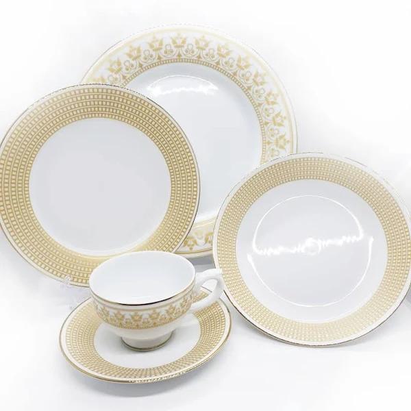 Dankotuwa Dilini Gold 20pcs Dinner Set