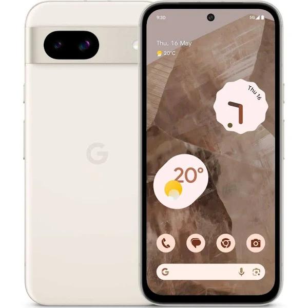 Google Pixel 8A 5G (128GB, Porcelain)