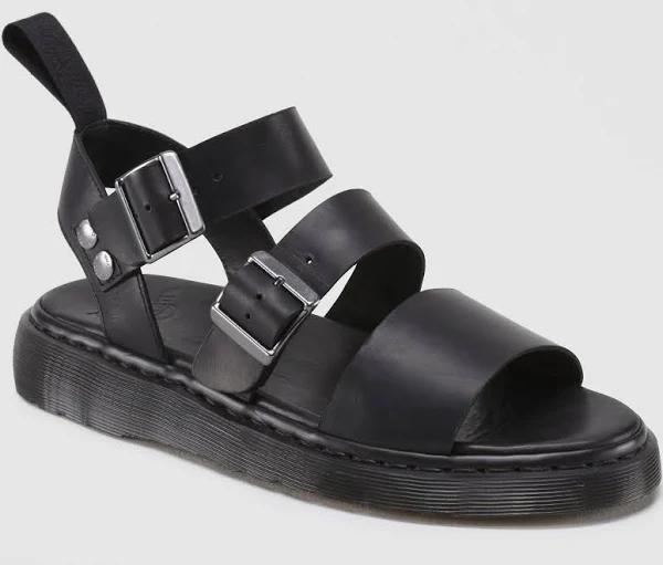 Dr. Martens Black Gryphon Sandals