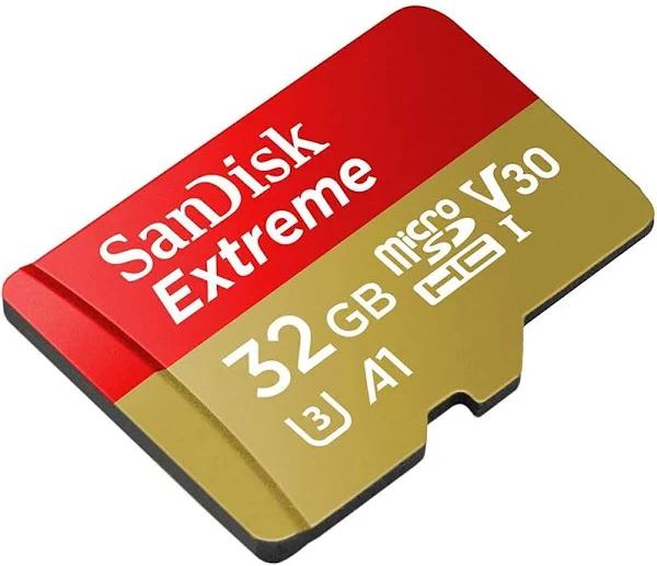 SanDisk Extreme microSDXC 32 GB UHS-I Card SDSQXAF-032G-GN6MN