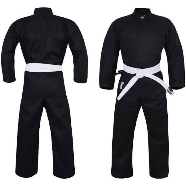 Dragon Karate Uniform (Black) - 8Oz[1]