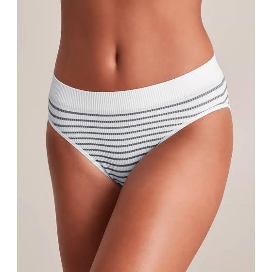 Lily Loves Ribbed Seamfree Hi-Waisted Bikini Briefs; Style: LHB02077