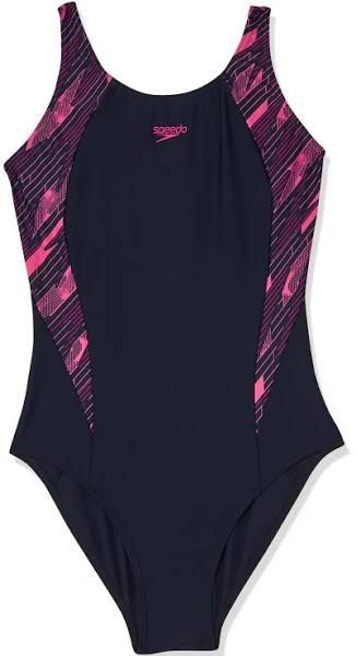 Speedo Girls Hyperboom Splice Muscleback Swimsuits