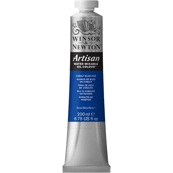 Winsor & Newton : Artisan : Water Mixable Oil Paint : 200ml : Cobalt Blue Hue