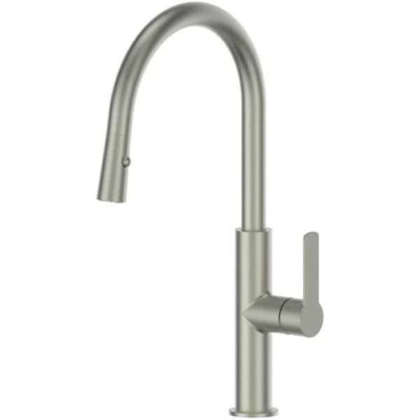 Greens Astro II Pull-Down Sink Mixer - Brushed Nickel