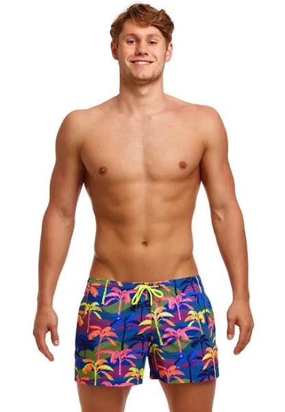 Funky Trunks Shorty Shorts Beach Short Palm A Lot | Mens Beachwear