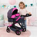 Bayer Xeo Compact Doll Pram - Confetti