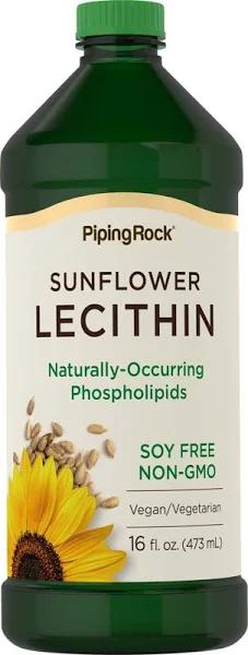 Sunflower Liquid Lecithin, 16 fl oz (473 ml) Bottle