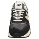 New Balance Unisex 574 Black/Grey - Size 7.5