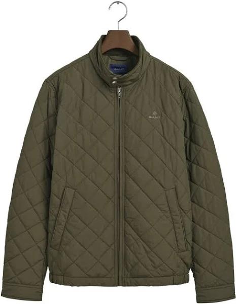 Quilted Windcheater 5XL / Racing Green / Green