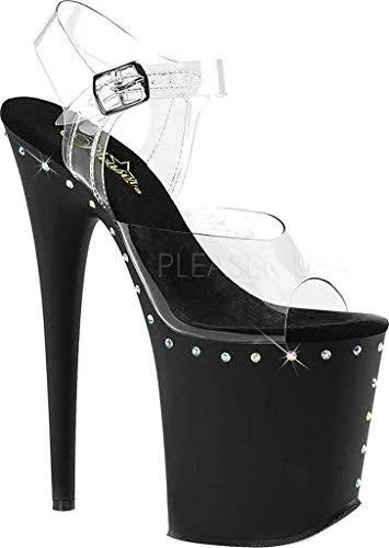 Pleaser Flamingo-808ABLS Ankle Strap Sandal