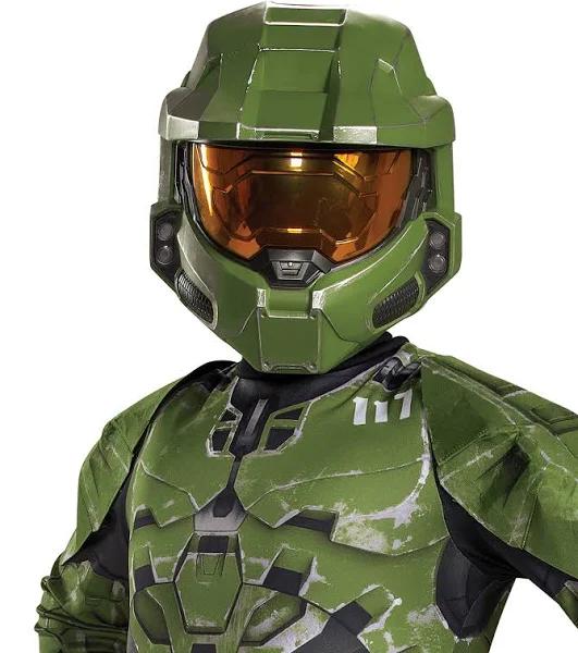 Halo Infinite Master Chief Child Half Mask