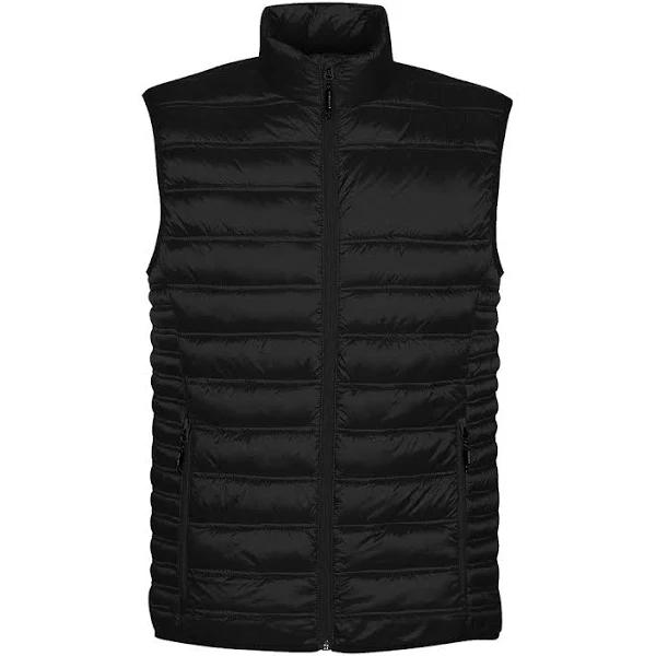 Stormtech Mens Basecamp Thermal Quilted Gilet Black 2XL