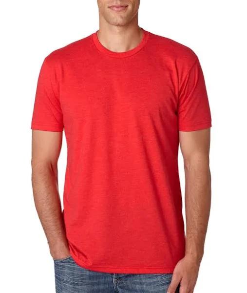 Next Level 6210 Men's CVC Tee - Red, 3XL