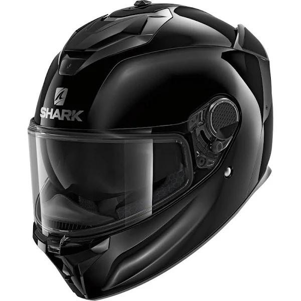 Shark Spartan GT Blank Helmet Black