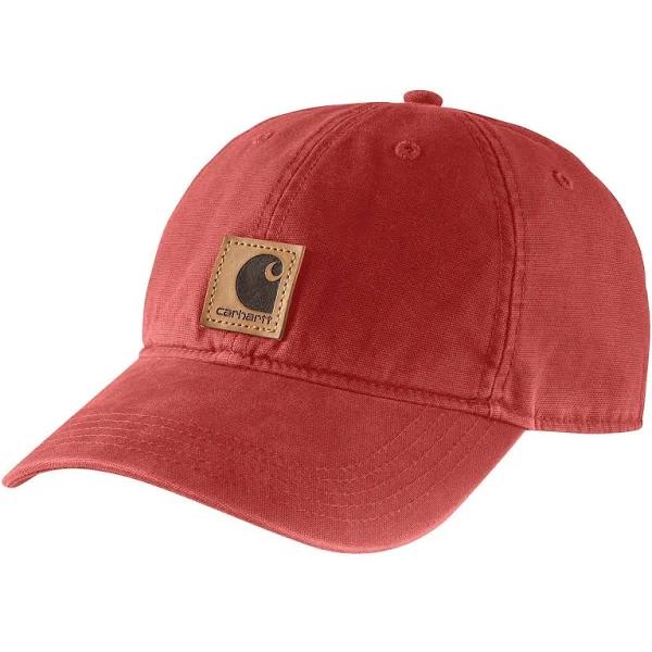 Carhartt Mens Odessa Adjustable Fast-Dry Baseball Cap Chili Pepper One Size