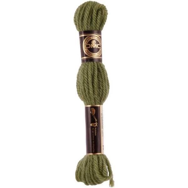 DMC Tapestry & Embroidery Wool 8.8yd-Light Drab Khaki Green