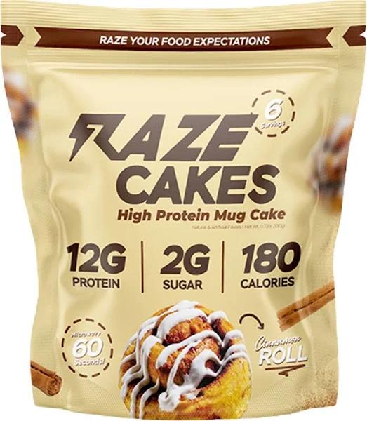 Raze Cakes by Repp Sports - 6 Serves / Cinnamon Roll