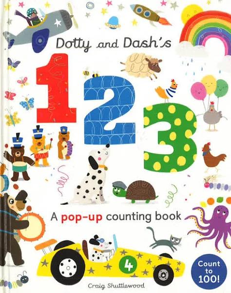 Dotty and Dash's 1, 2, 3 by Patricia Hegarty