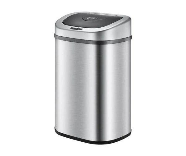 80L Stainless Steel Motion Sensor Dustbin Recycle Bin Automatic Rubbish Kitchen Waste Trash Can