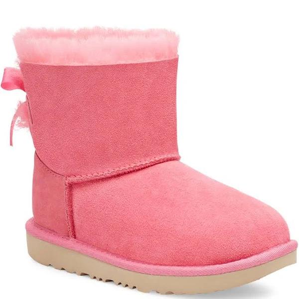 UGG Kids - Mini Bailey Bow II Snow Boots Pink - One Size - Pink