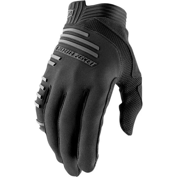 100% 10027-00004 R-Core Men's Gloves (2X-Large, Black)