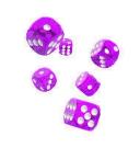 Oakie DOAKIE Dice D6 16 mm Translucent - Purple (12)