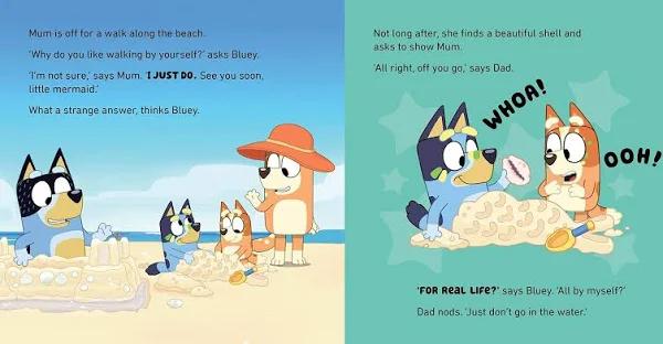 Bluey - The Beach - Lift-the-Flap Book