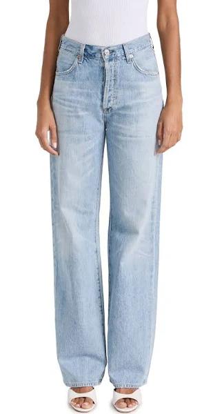 Citizens of Humanity Annina High-Rise Wide-Leg Jeans Size: 25