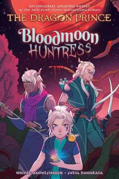 Bloodmoon Huntress (The Dragon Prince Graphic Novel 2) by Nicole Andelfinger