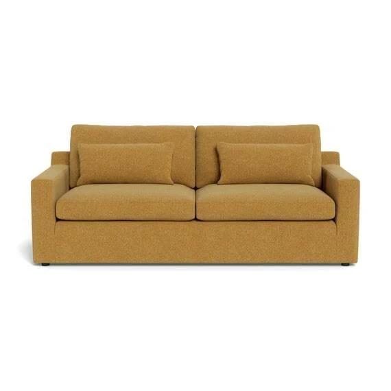 Loft Fabric Sofa Mustard by Freedom