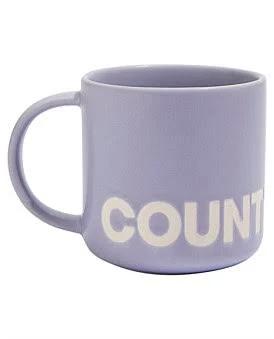 Country Road Demm Mug Thistle | Ceramic