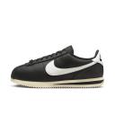 Nike Women's Cortez 23 PRM | Alabaster Sneakers, Black/Sail, US 8.5, Leather | Above The Clouds