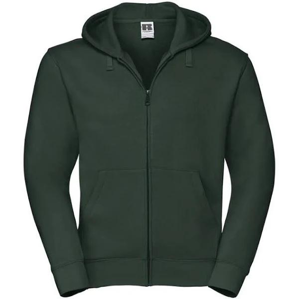 Zip Hooded Sweat-shirt Bottle Green - Russell JZ266 - Size 2XL