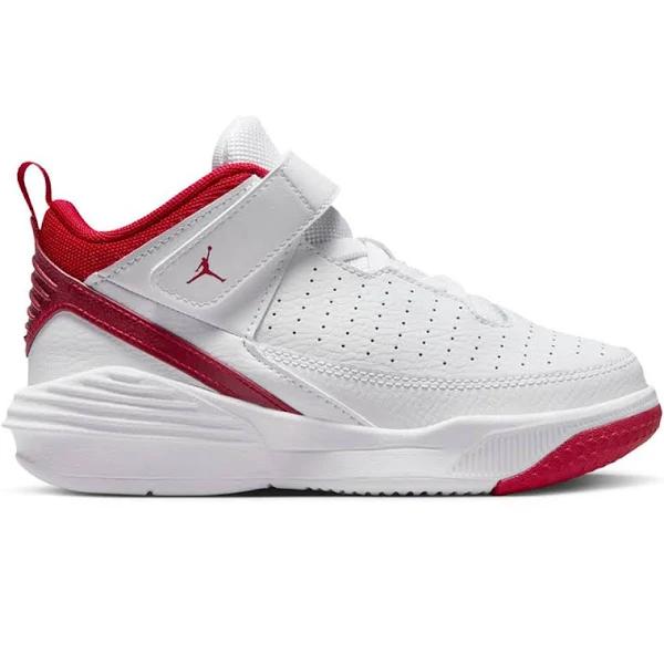 Jordan Max Aura 5 PS Kids Basketball Shoes White/Red US 1