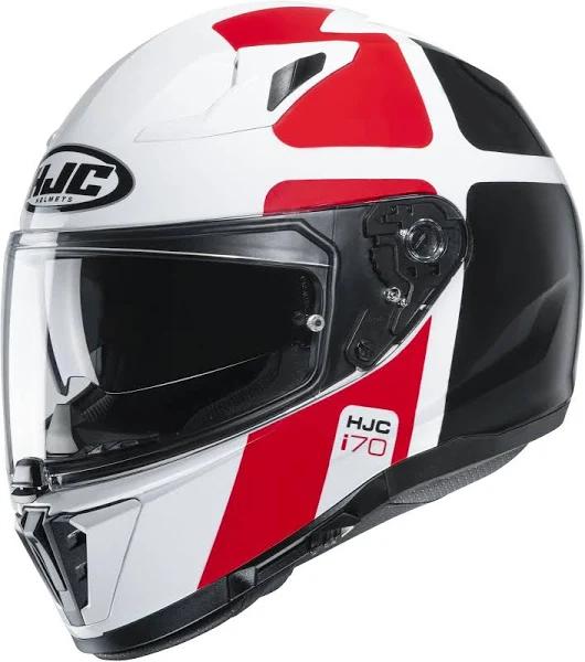 HJC I70 Prika Red Full Face Helmet