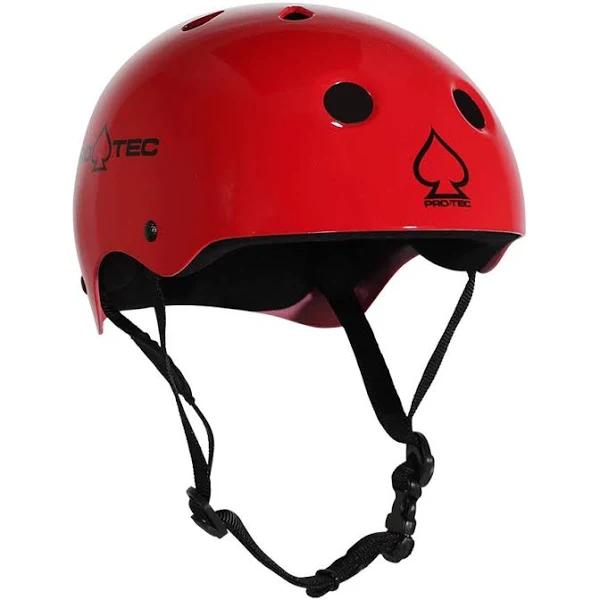 Pro-Tec - Classic Skate helmet. Gloss Red S