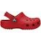 Crocs Toddler Classic Clog; Varsity Red, C5