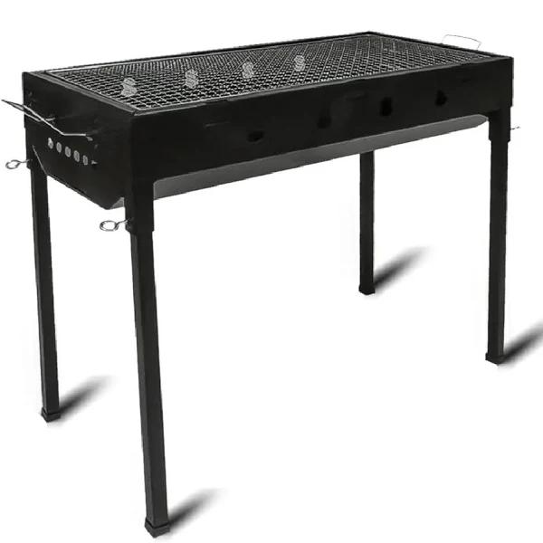 Bargene Large Portable Charcoal Outdoor BBQ Barbecue Grill Set